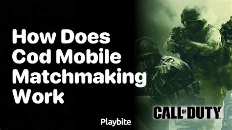 how does cod mobile matchmaking work